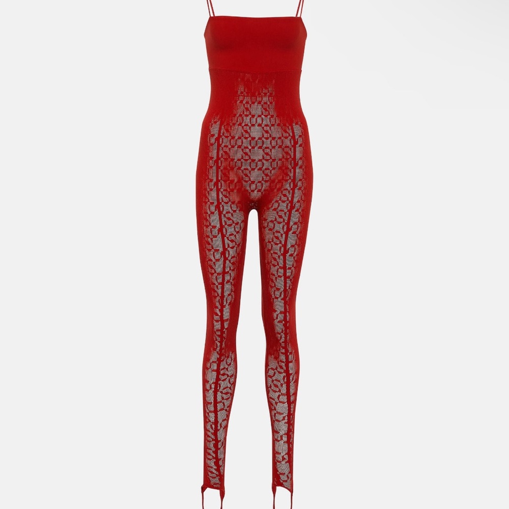 Wolford x Simkhai warp knit jumpsuit